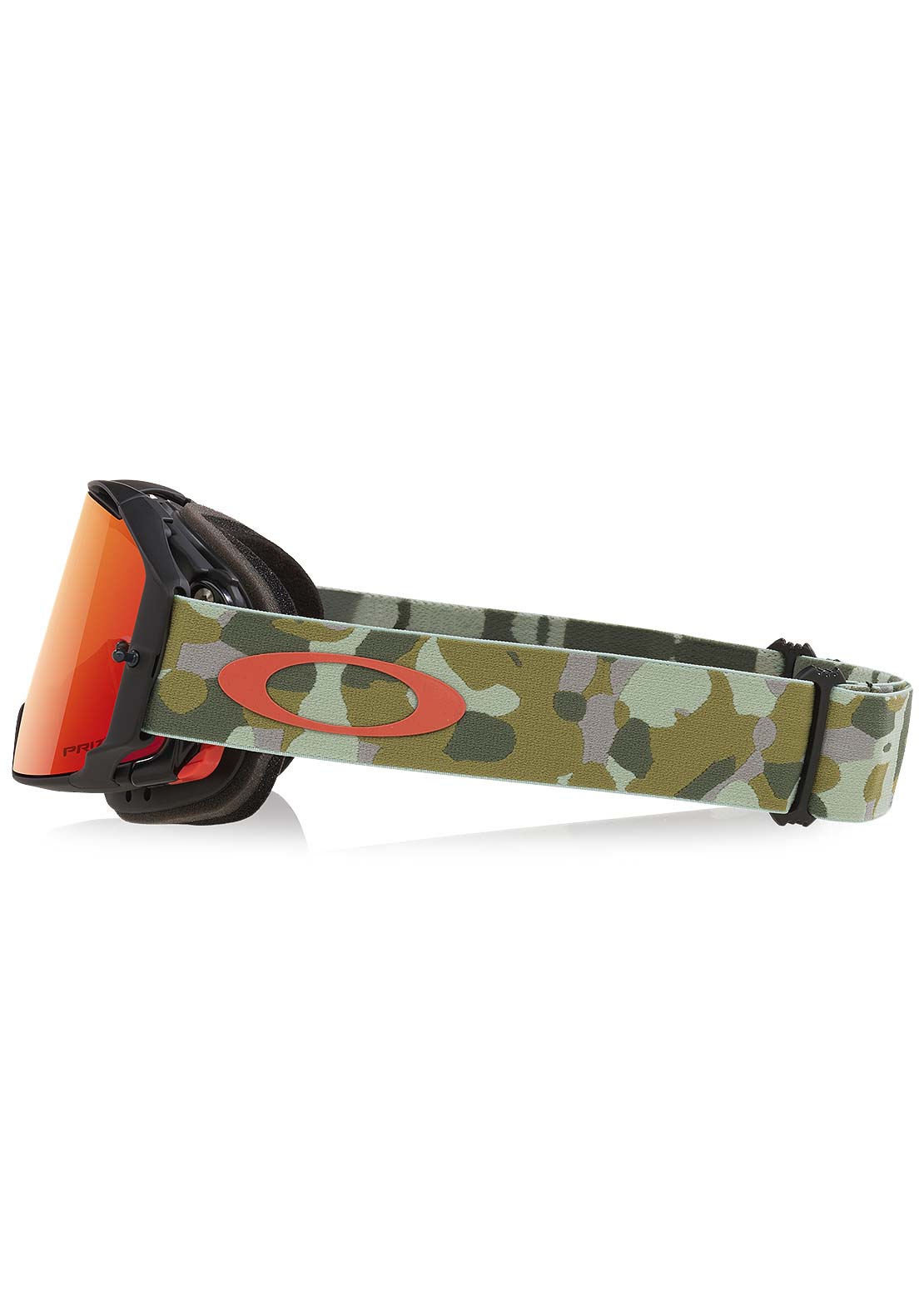 Oakley Unisex Airbrake MTB Mountain Bike Goggles Green Camo/Prizm Trail Torch