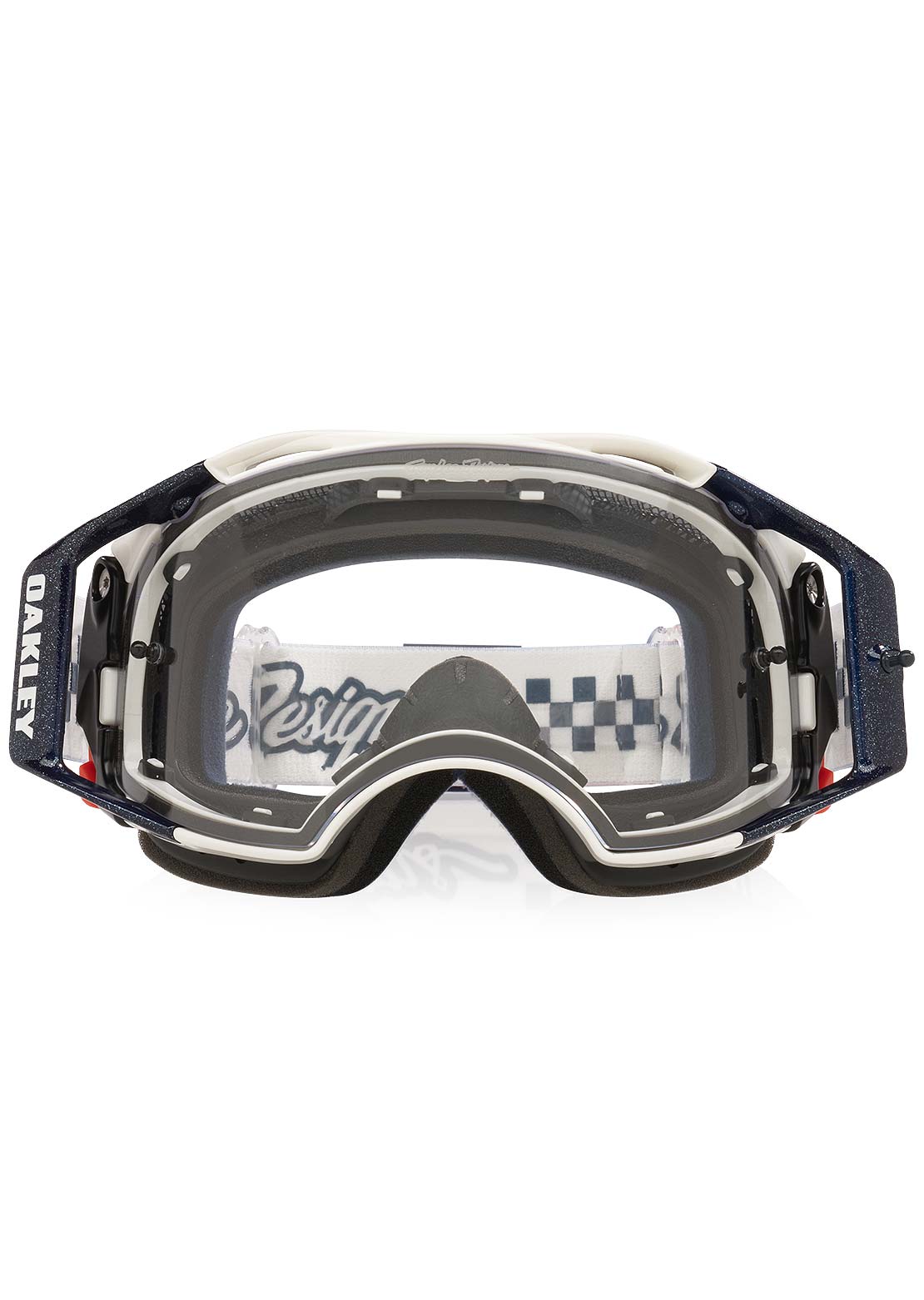 Oakley Unisex Airbrake MTB Mountain Bike Goggles TLD Ice White/Clear