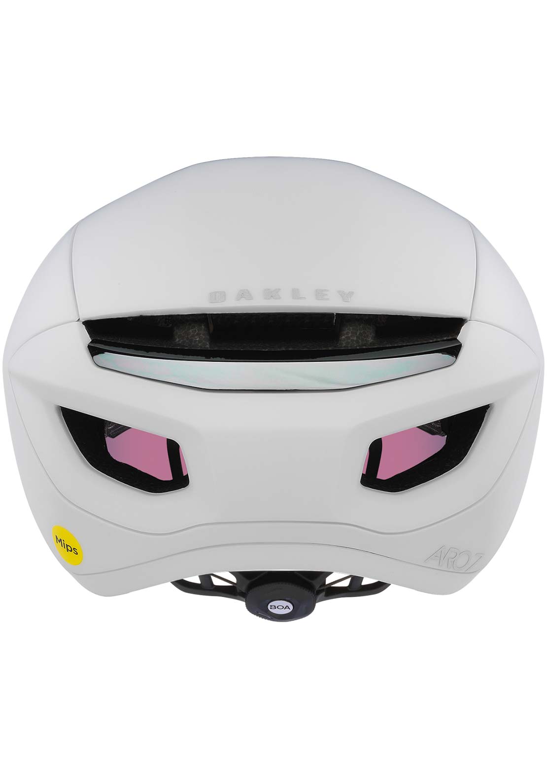 Oakley Unisex ARO7 Bike Helmet Matte White/Prizm Road