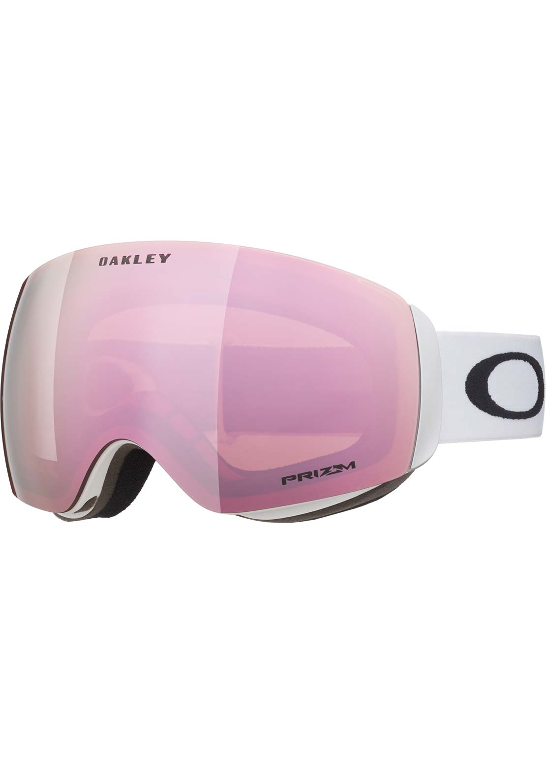 Oakley Unisex Flight Deck M Goggles Matte White/Prizm Rose Gold