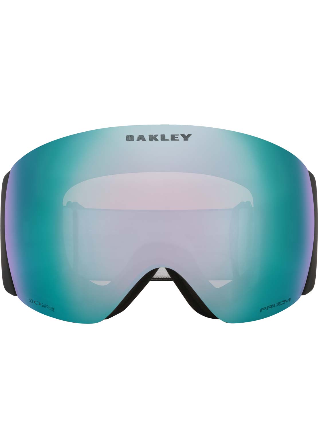 Oakley Unisex Flight Deck Pro L Goggles Matte Black/Prizm Sapphire & Prizm Iced