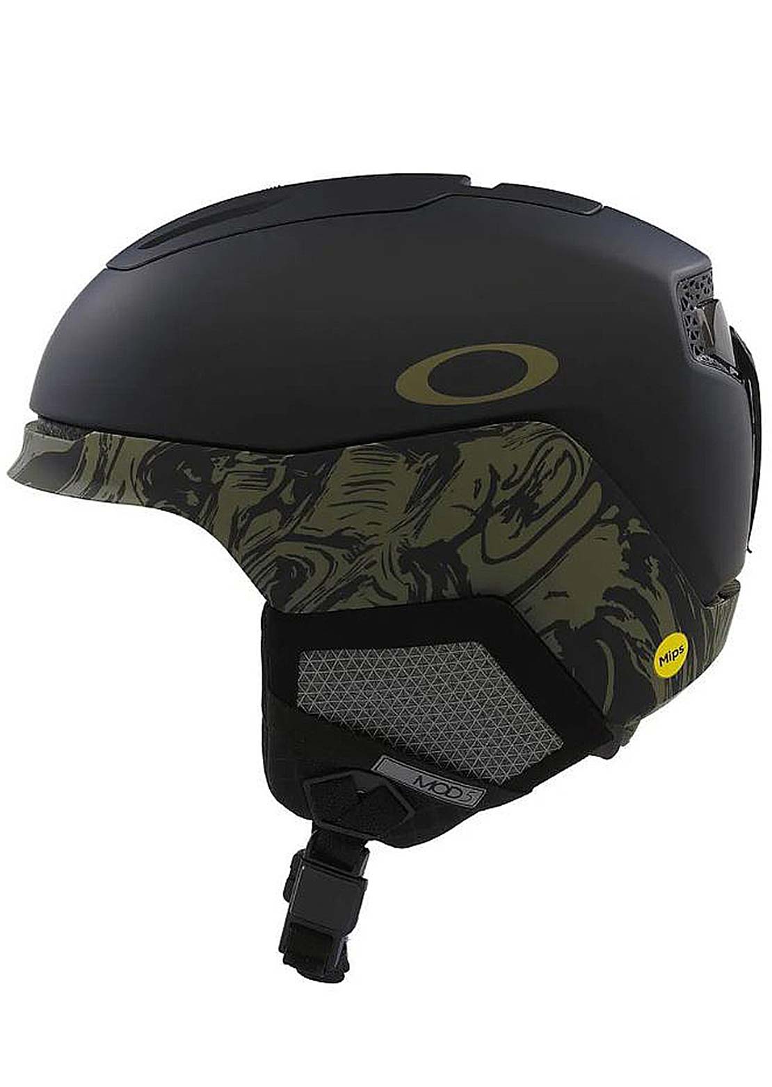 Oakley Unisex MOD5 Winter Helmet Matte Black/Dark Brush Swirl