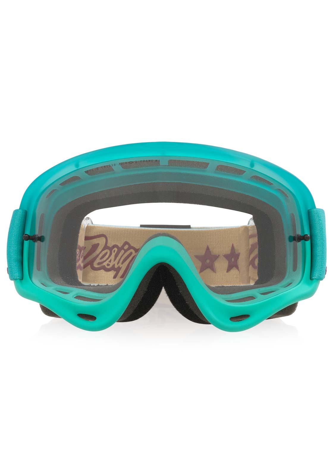Oakley Unisex O-Frame MX Mountain Bike Goggles TLD Falcon/Clear