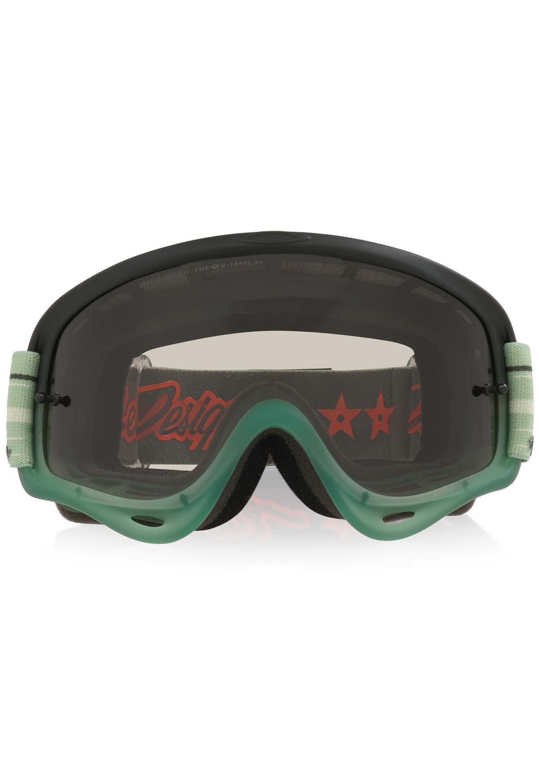 Oakley Unisex O-Frame MX Mountain Bike Goggles Troy Lee Designs Tribe/Light Grey