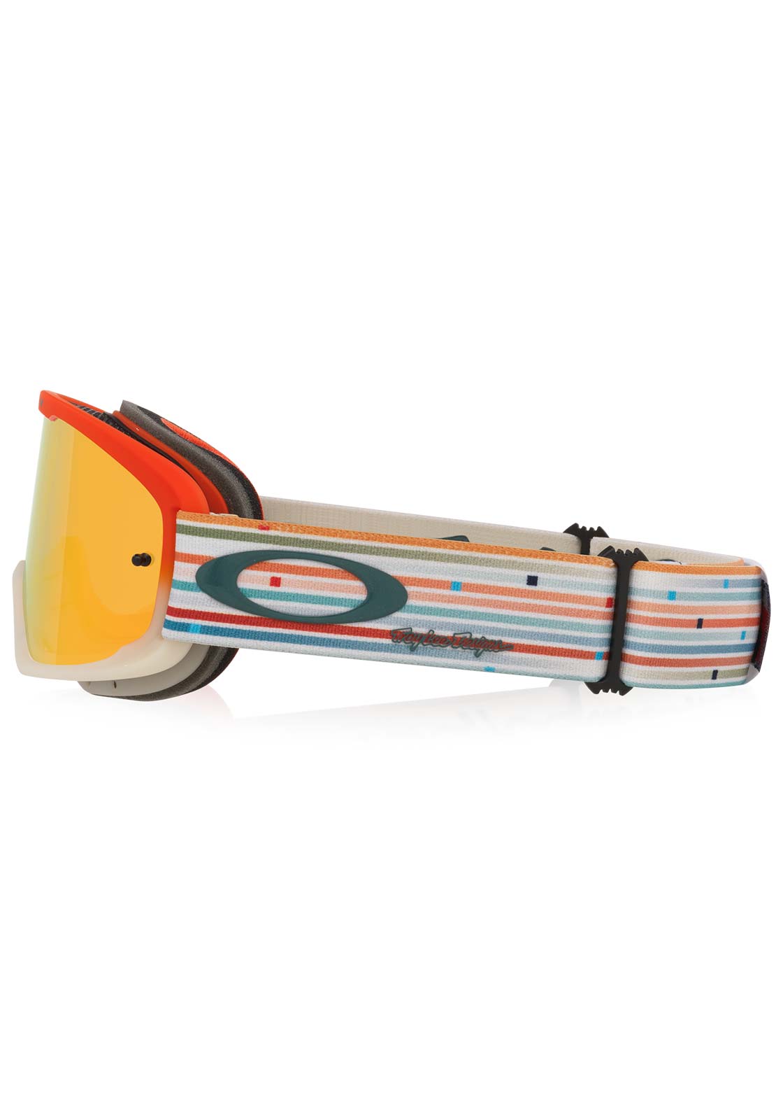 Oakley Unisex O Frame Pro 2.0 MTB Mountain Bike Goggles TLD Orange/Clear/Fire Iridium