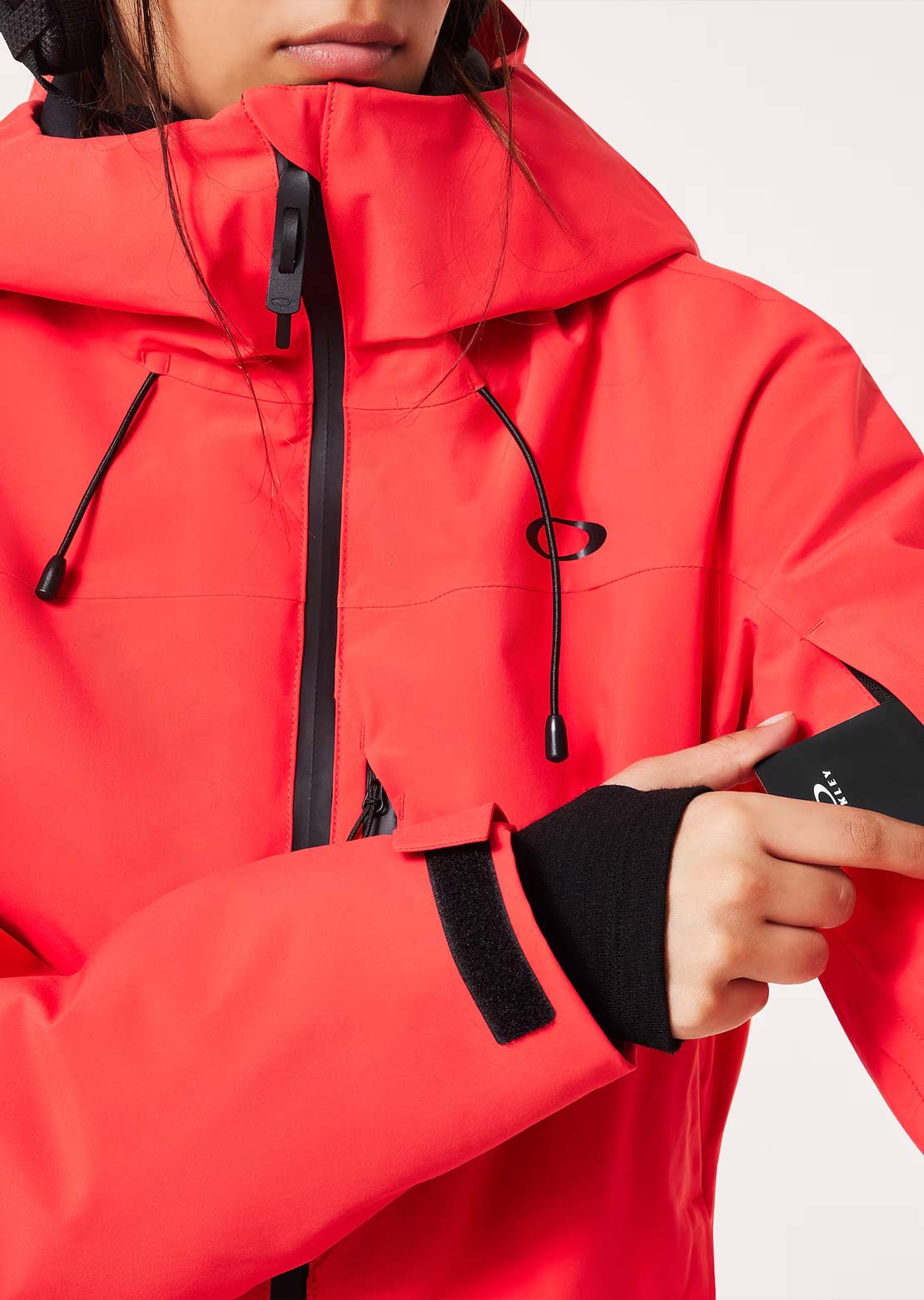Oakley Women's Canopy Insulated Jacket Hibiscus Red