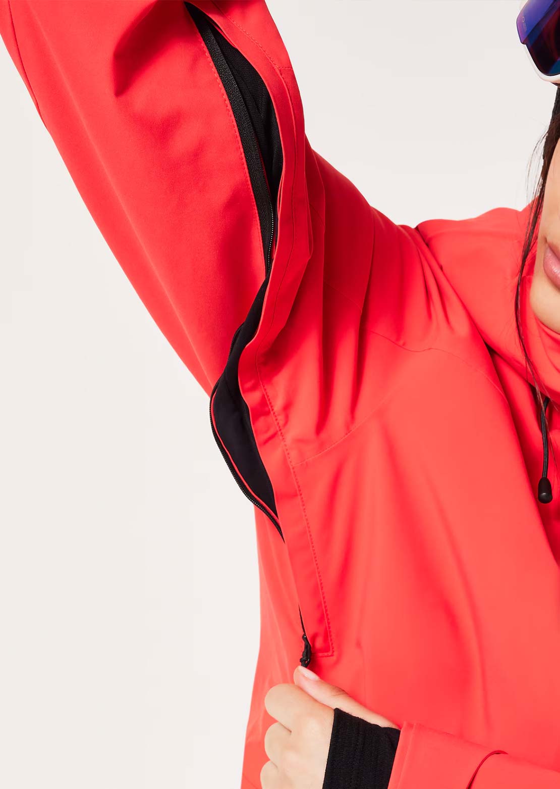 Oakley Women's Canopy Insulated Jacket Hibiscus Red
