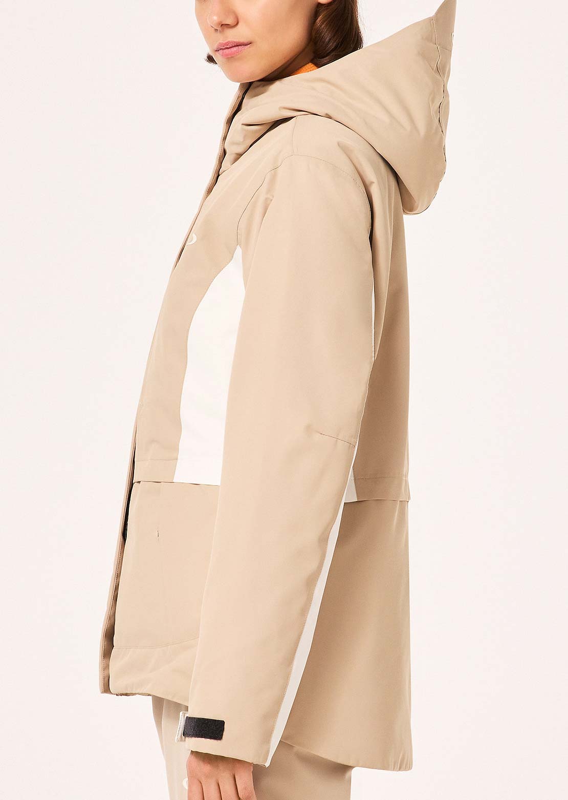 Oakley Women&#39;s Heavenly RC Jacket Hummus/Arctic White