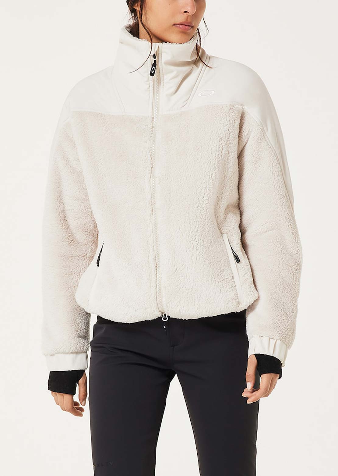 Oakley Women's Mountain Fire Sherpa Jacket Mist