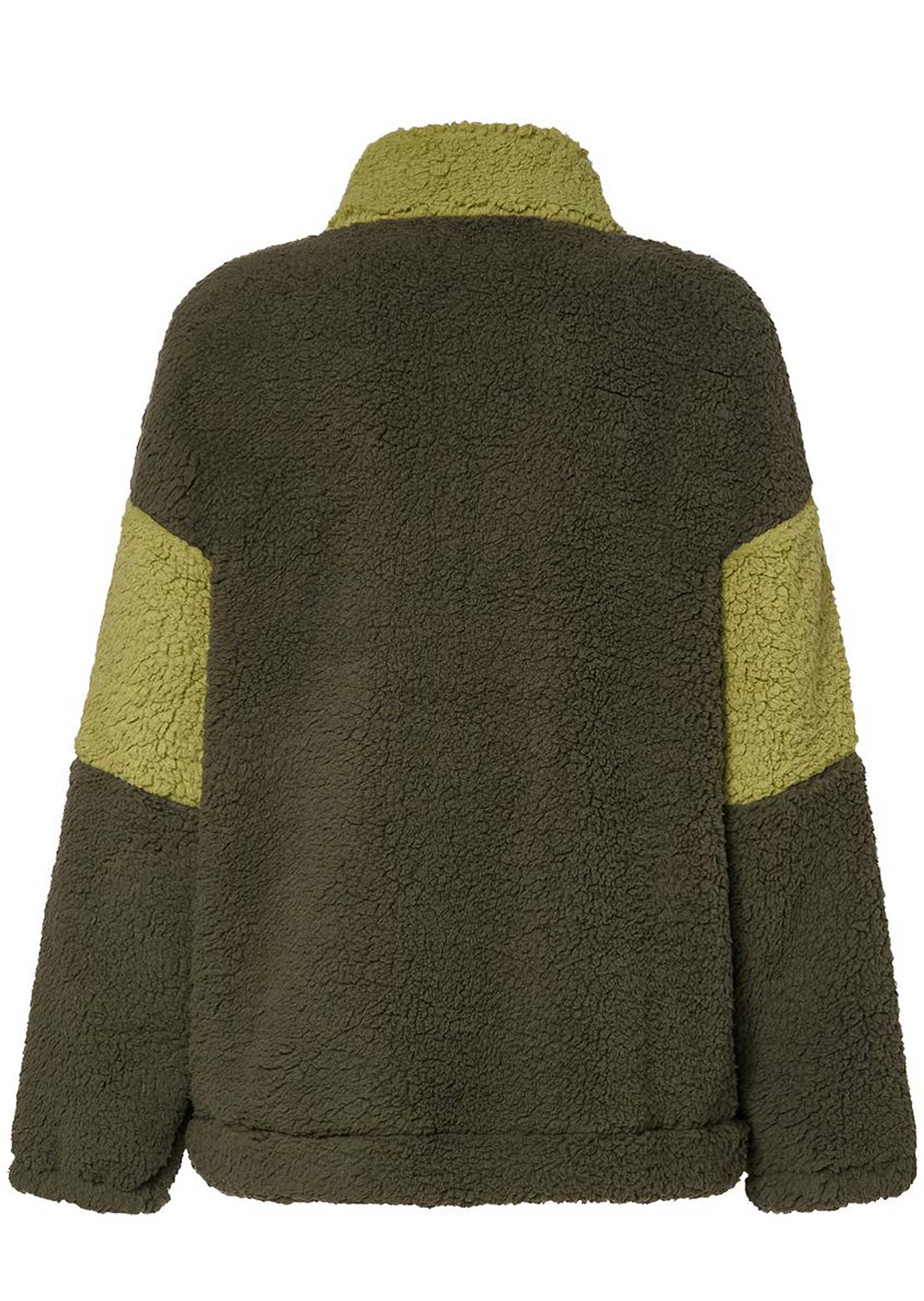 Oakley Women's TNP Ember Half Zip RC Fleece New Dark Brush/Fern