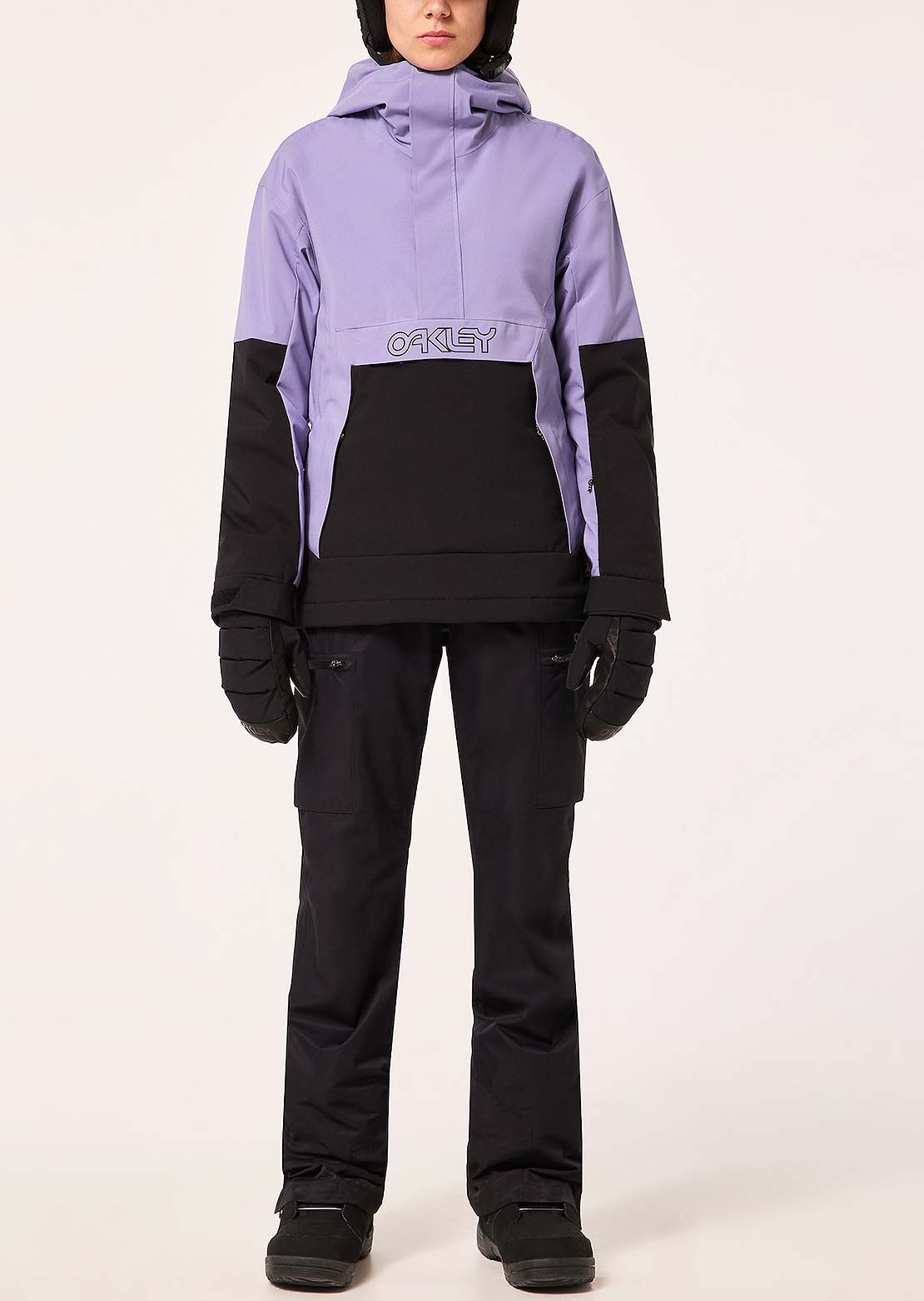 Oakley Women's TNP TBT Insulated Anorak Blackout/New Lilac