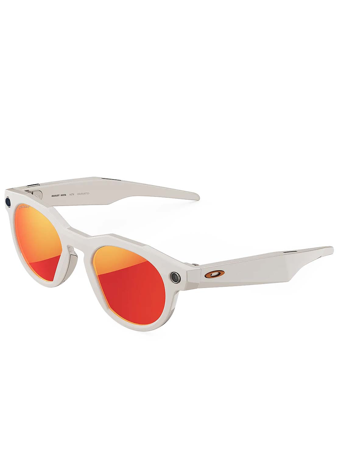 Oakley x Meta Men's HSTN Sunglasses Warm Grey/Prizm Ruby