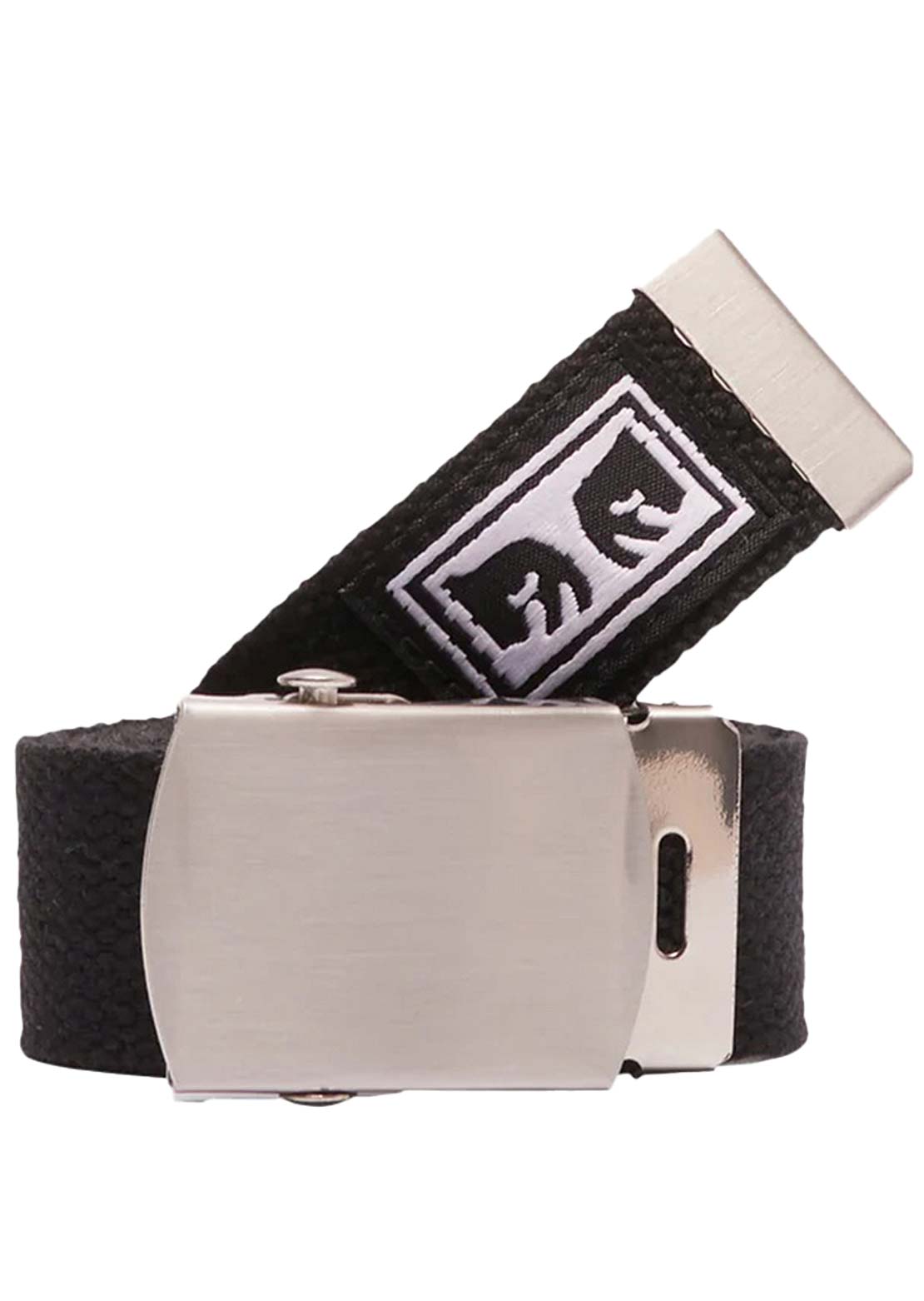 Obey Men&#39;s Big Boy Web Belt Black