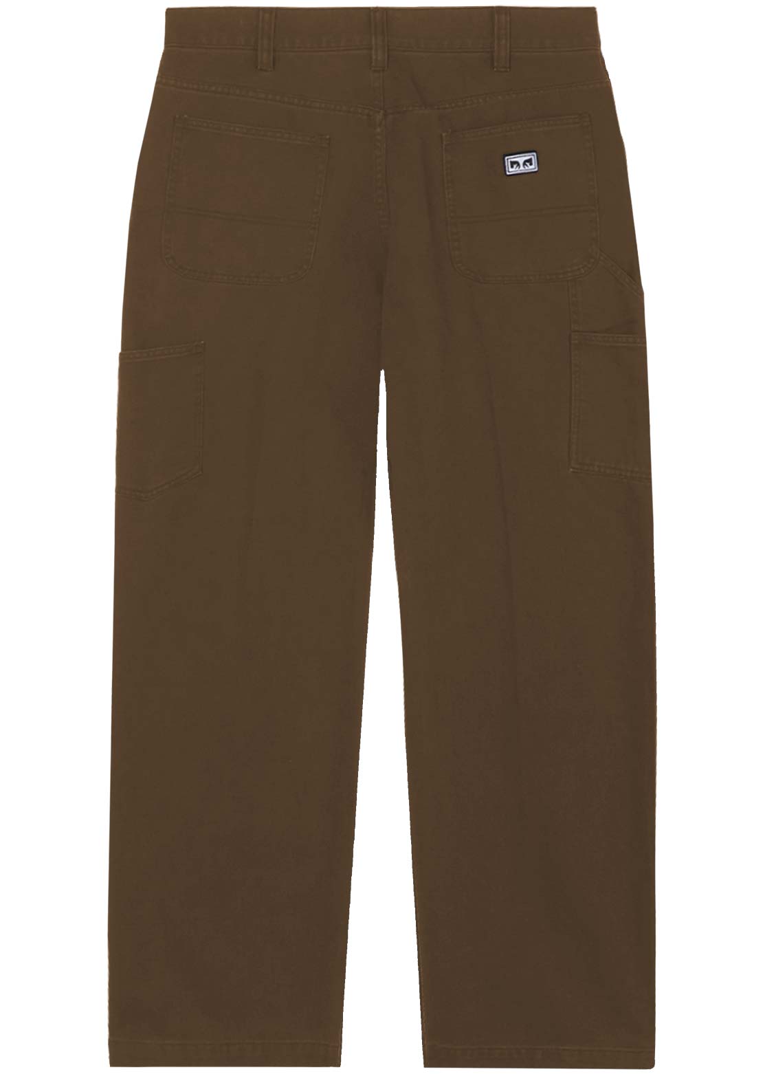 Obey Men's Big Timer Carpenter Pants Wren Faded Wash