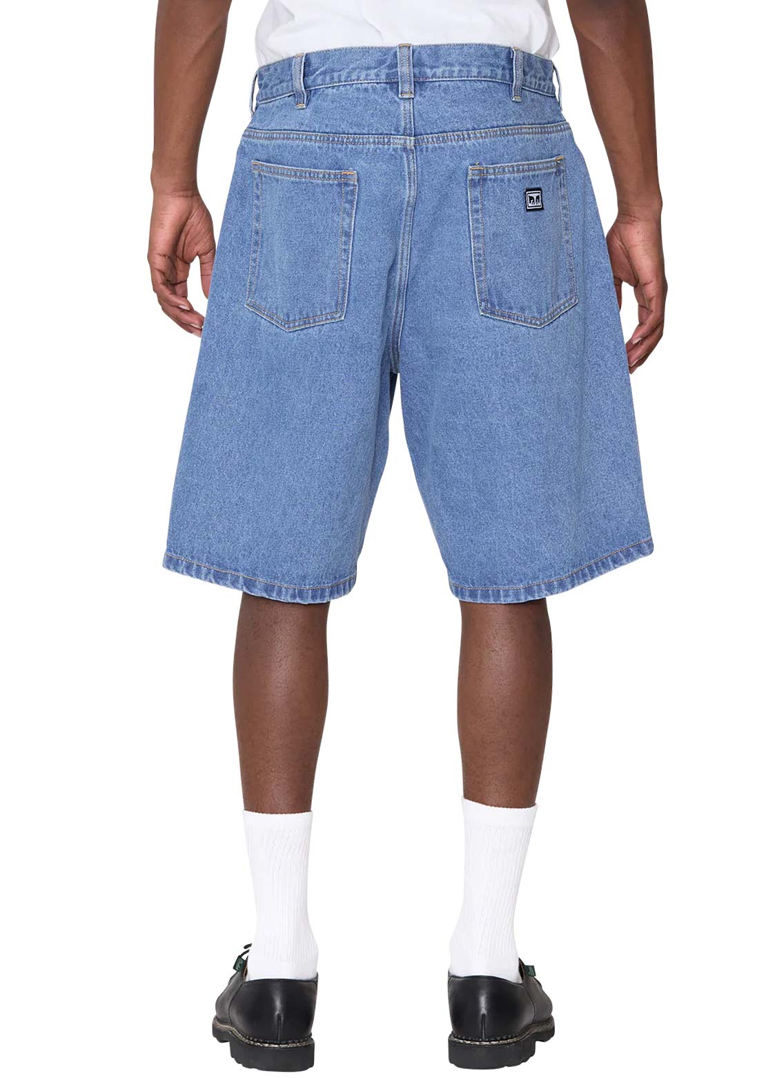 Obey Men's Bigwig Baggy Denim Shorts
