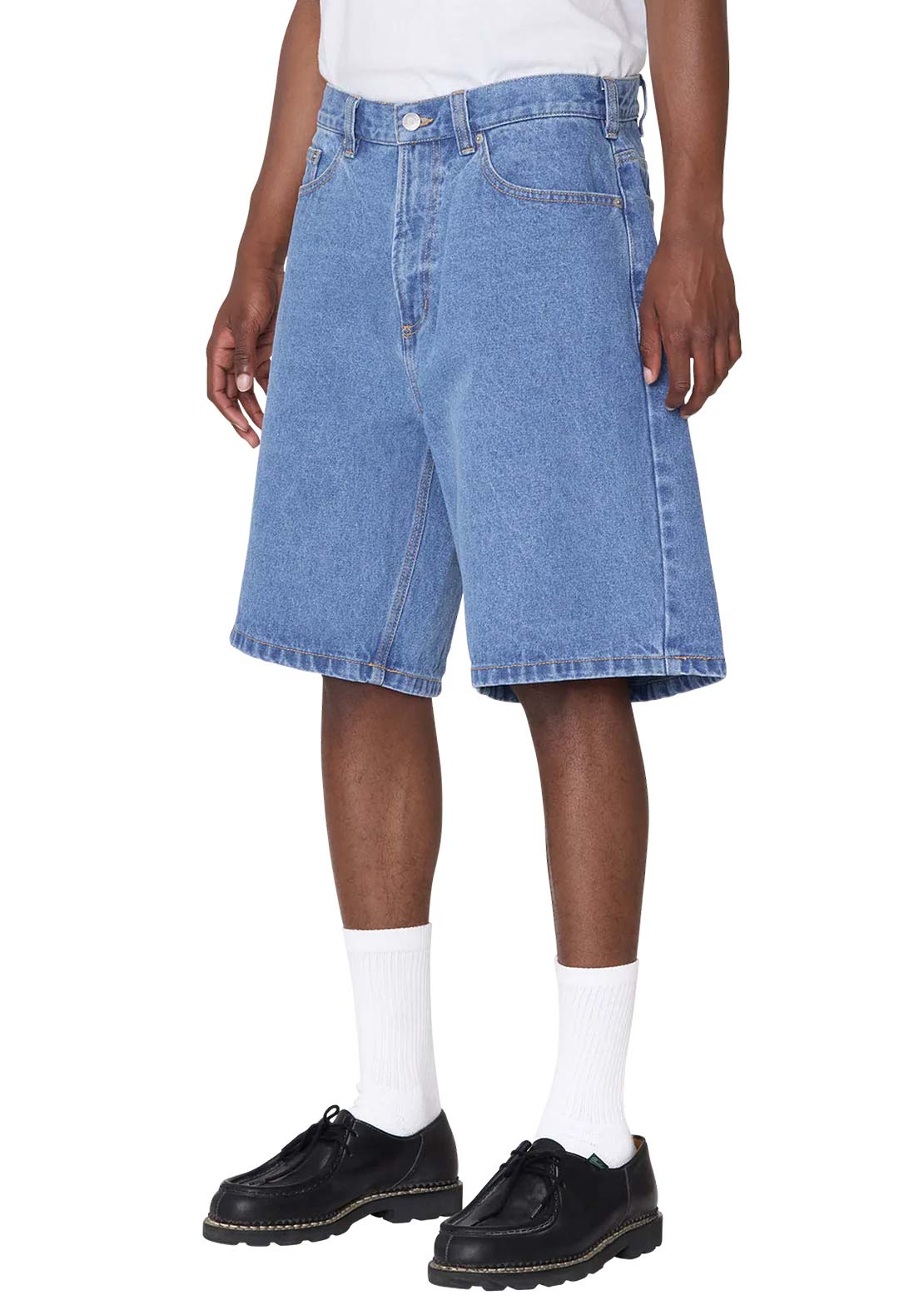 Obey Men's Bigwig Baggy Denim Shorts