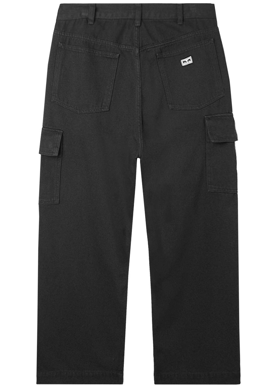 Obey Men's Bigwig Cargo Denim Pant Black
