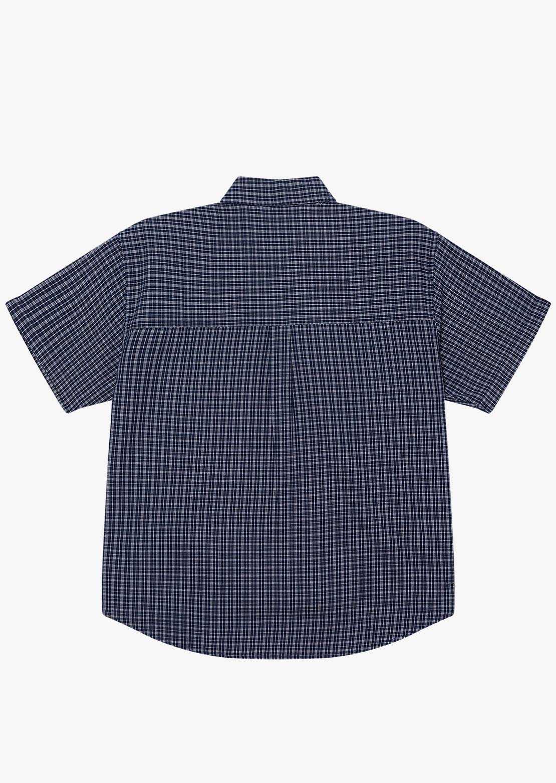 Obey Men's Bigwig Ian Woven Button Up Shirt Academy Navy Multi