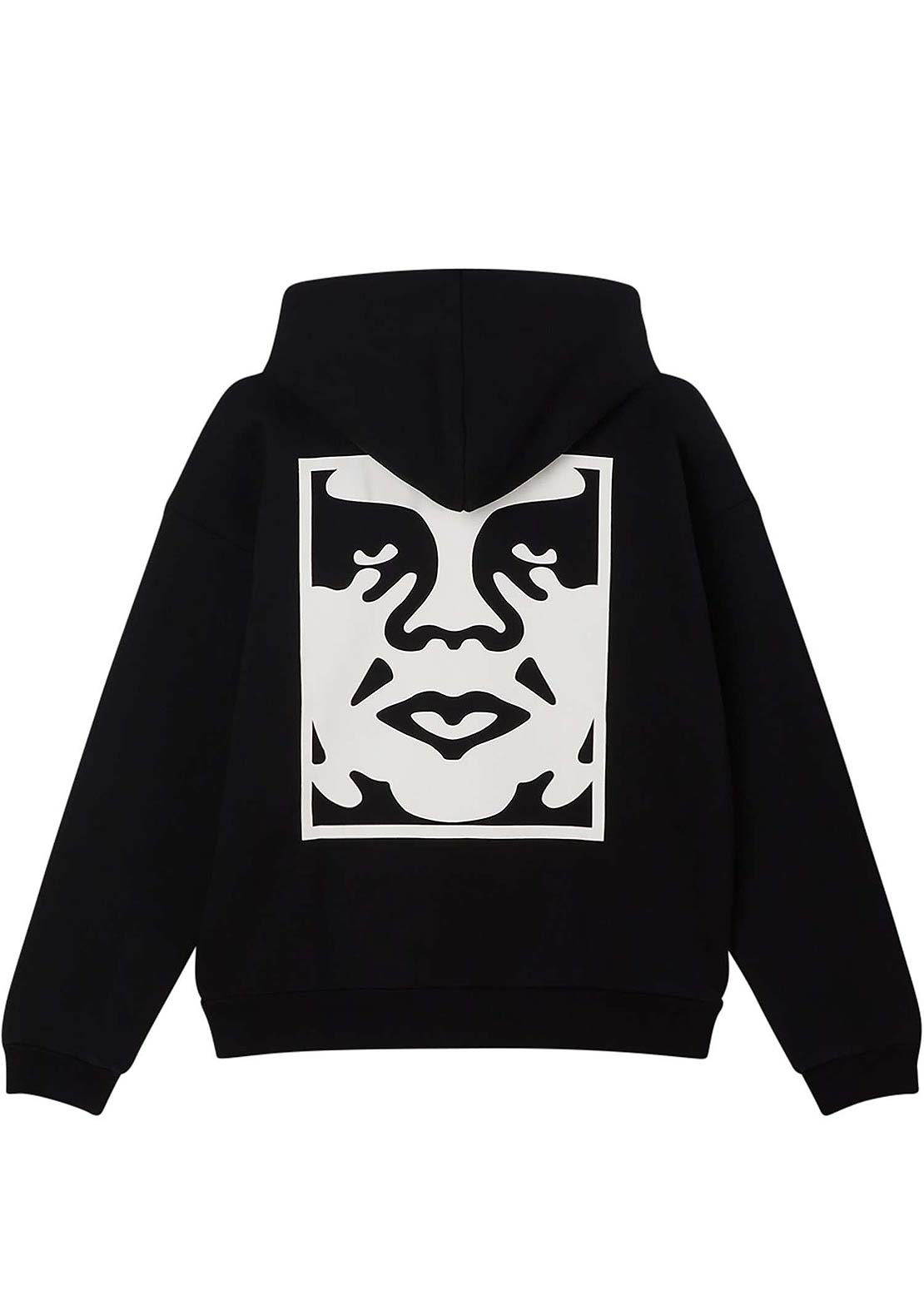 Obey Men's Bold Icon Extra Heavy Hood Black