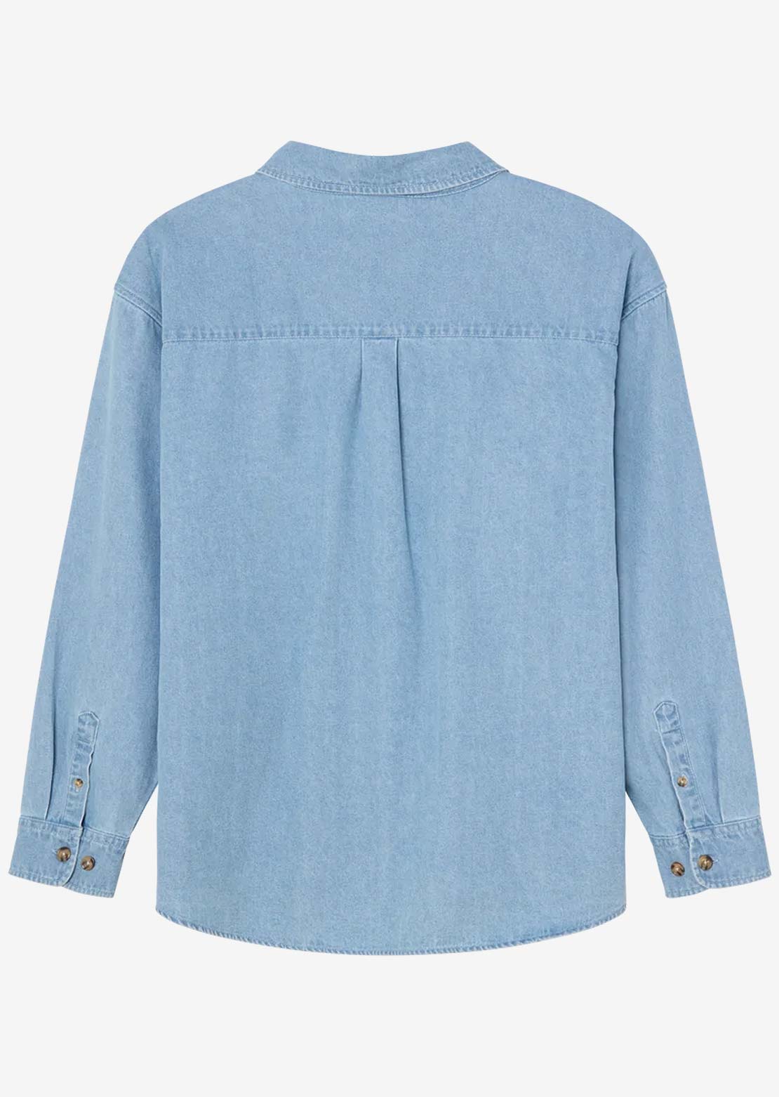 Obey Men's Charlie Denim Woven Button Up Shirt