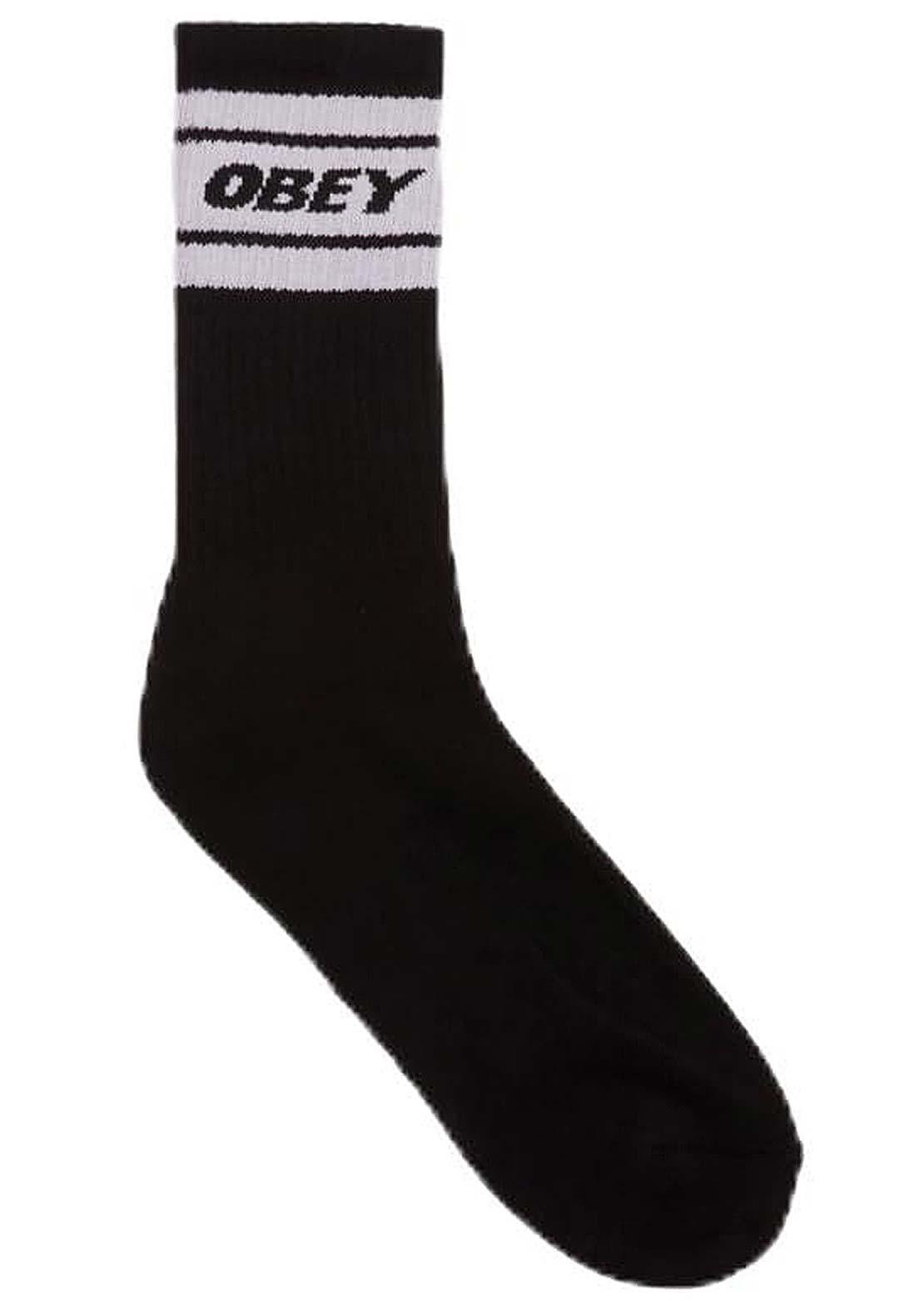 Obey Men&#39;s Cooper II Socks Black/White