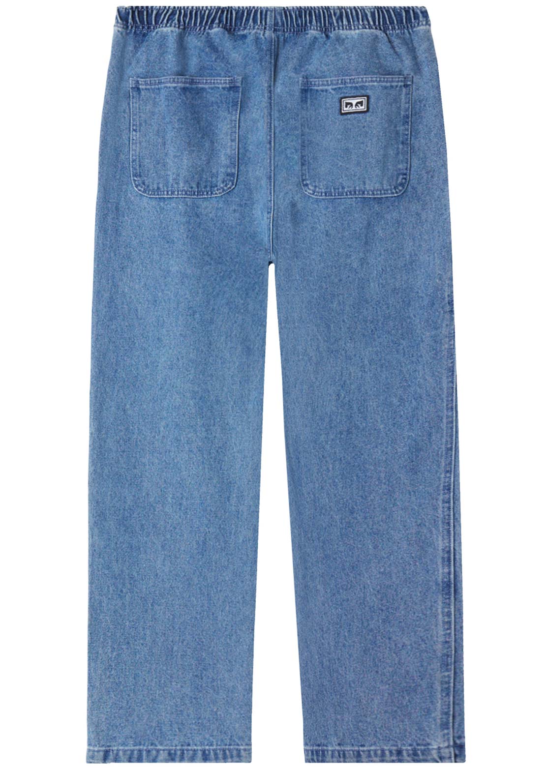 Obey Men&#39;s Denim Easy Pant Light Indigo