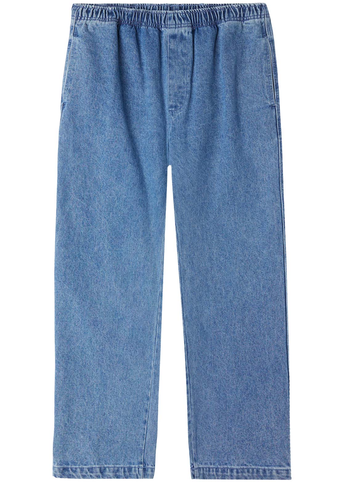 Obey Men&#39;s Denim Easy Pant Light Indigo