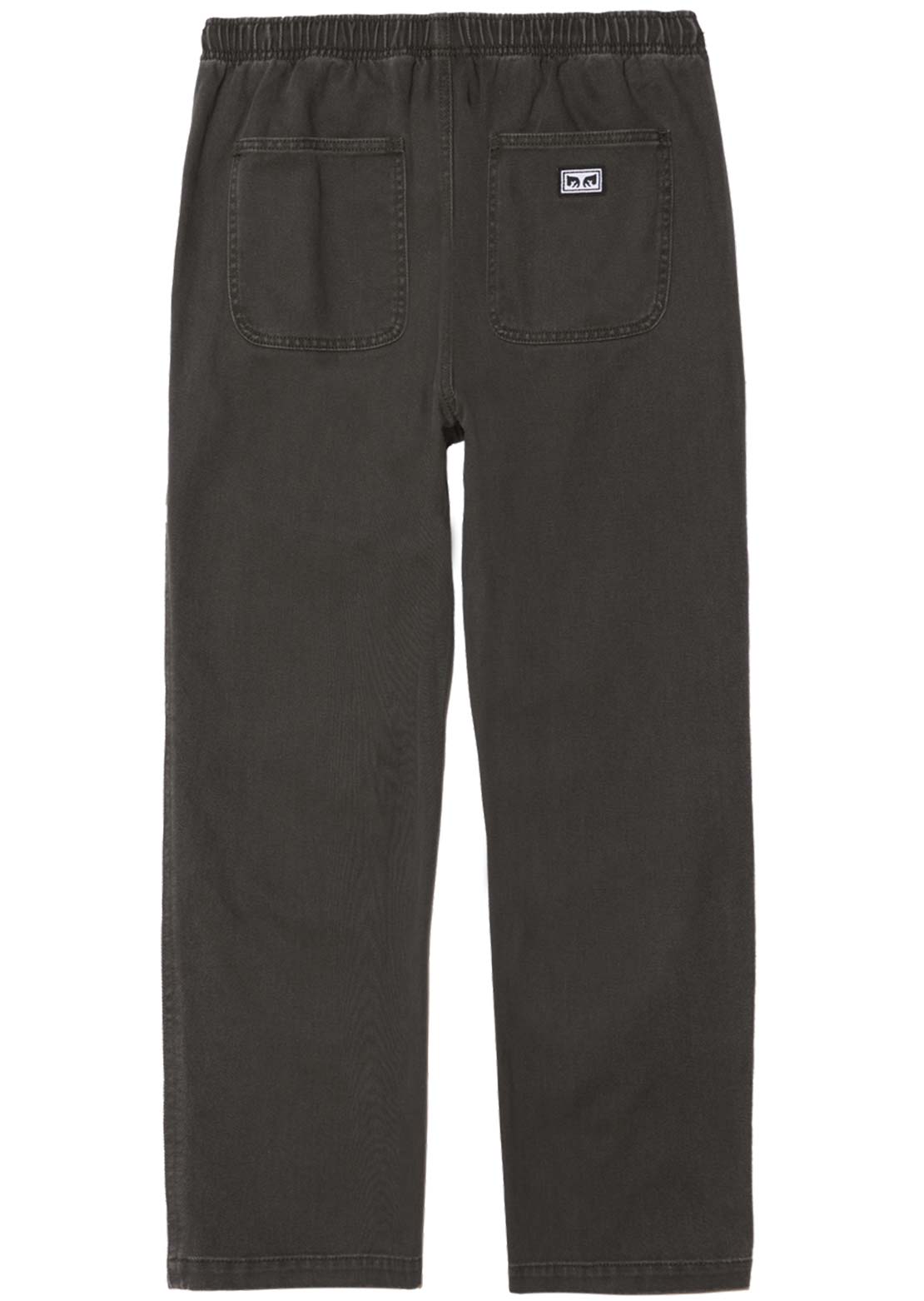 Obey Men's Denim Easy Pants Rosin Faded Wash