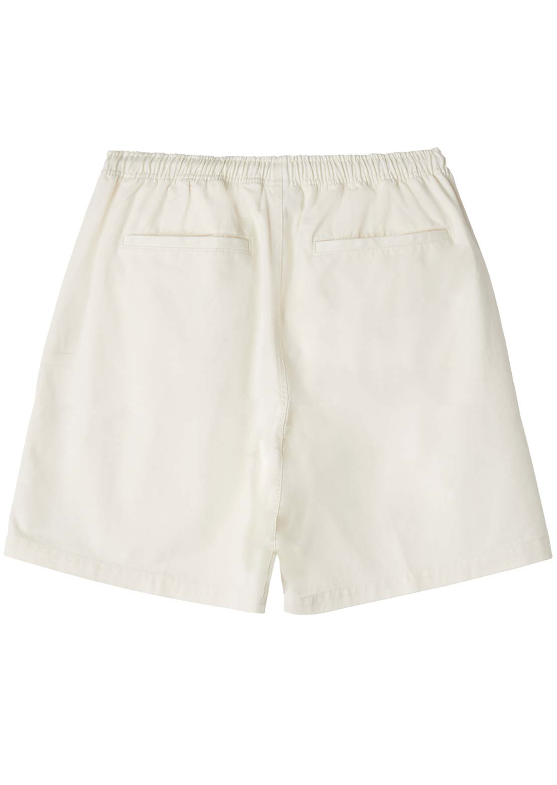 Obey Men&#39;s Easy Relaxed Twill Shorts Unbleached