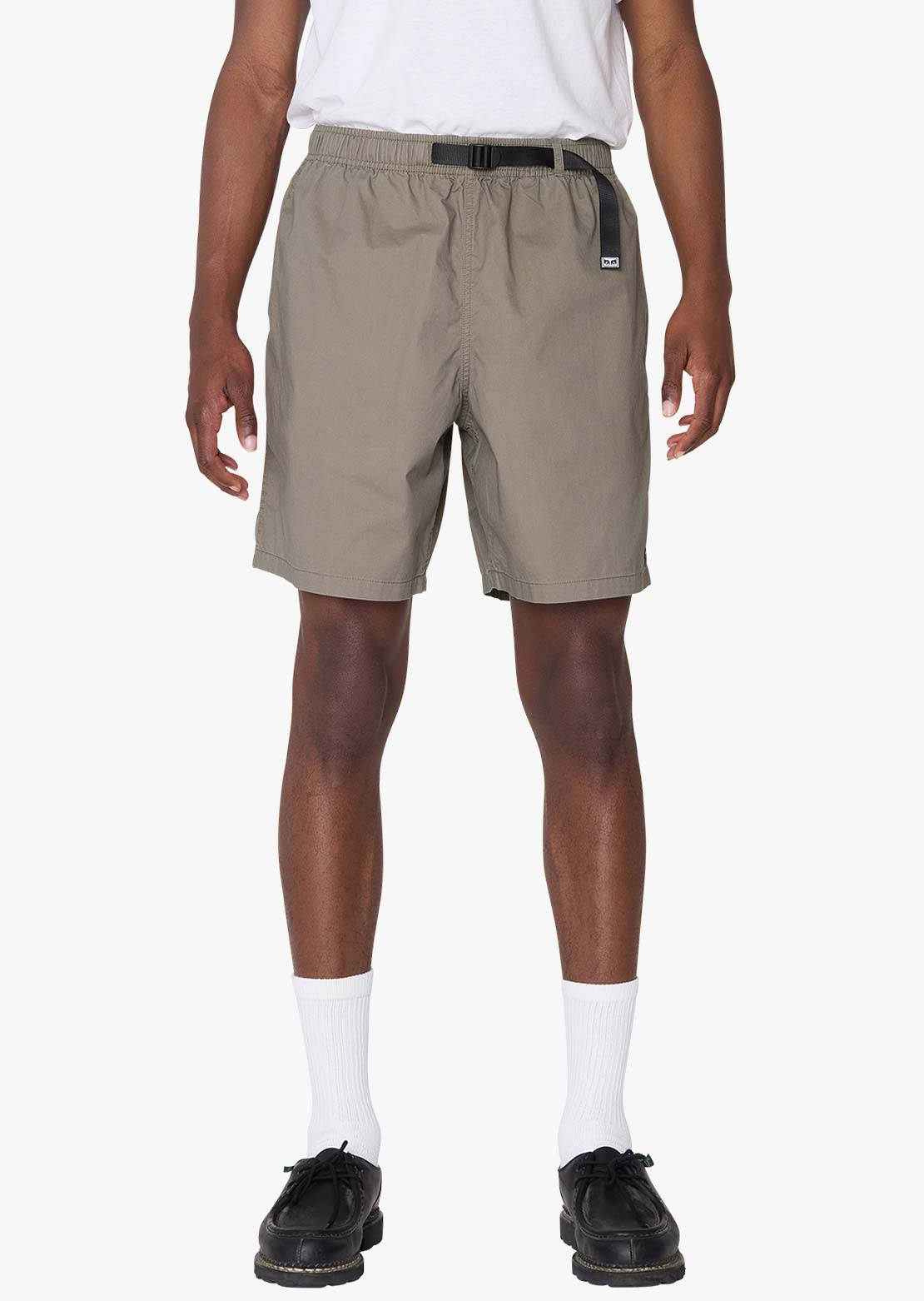 Obey Men's Easy Trail Shorts Smokey Olive Faded Wash