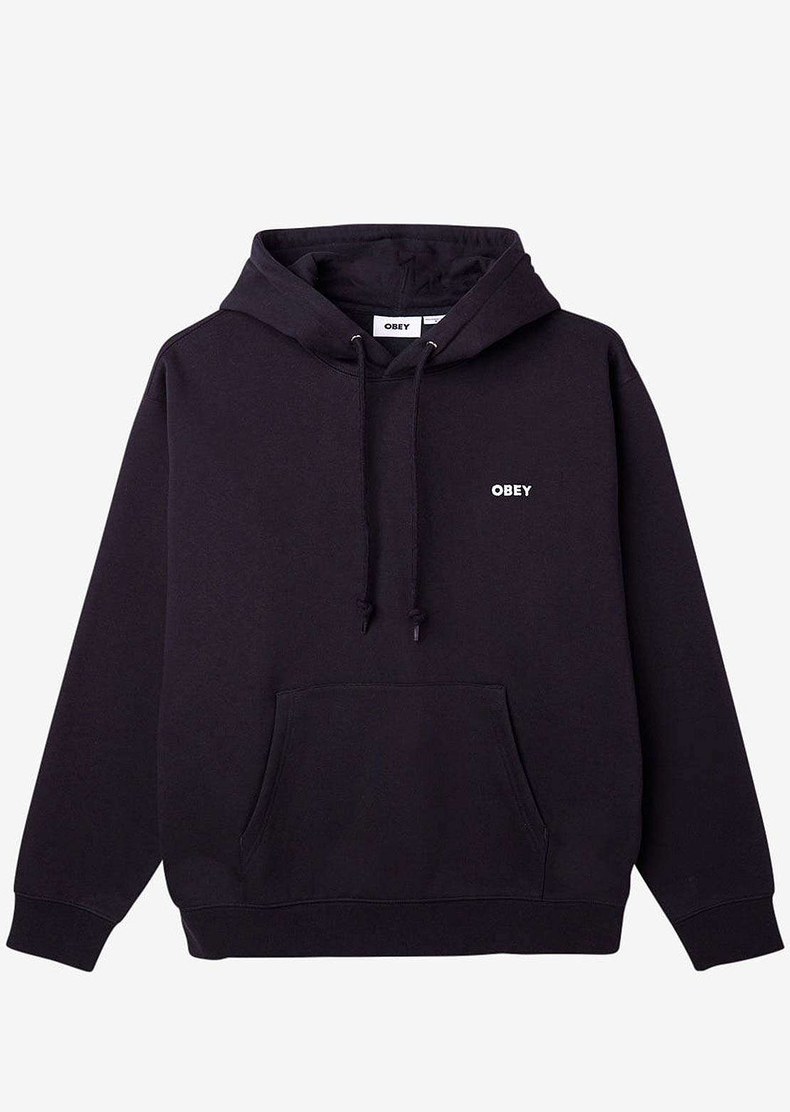 Obey Men's EST Works Bold Hood II Fleece Black