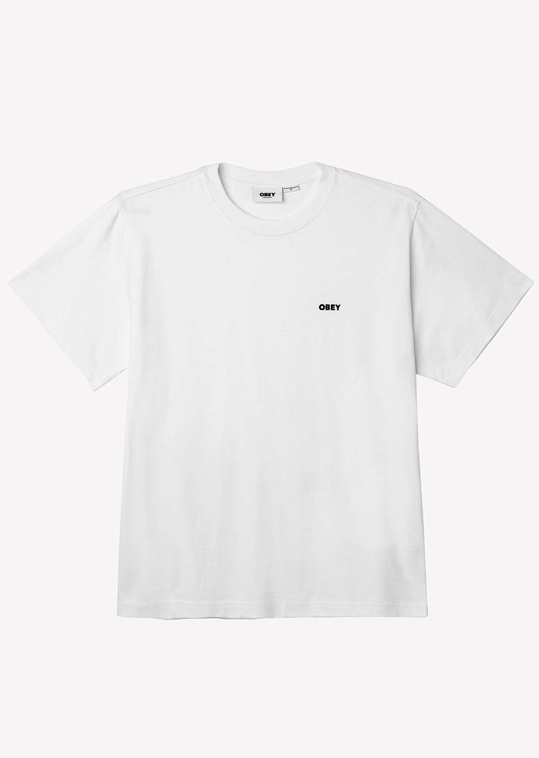 Obey Men&#39;s Established Works Bold T-Shirt White