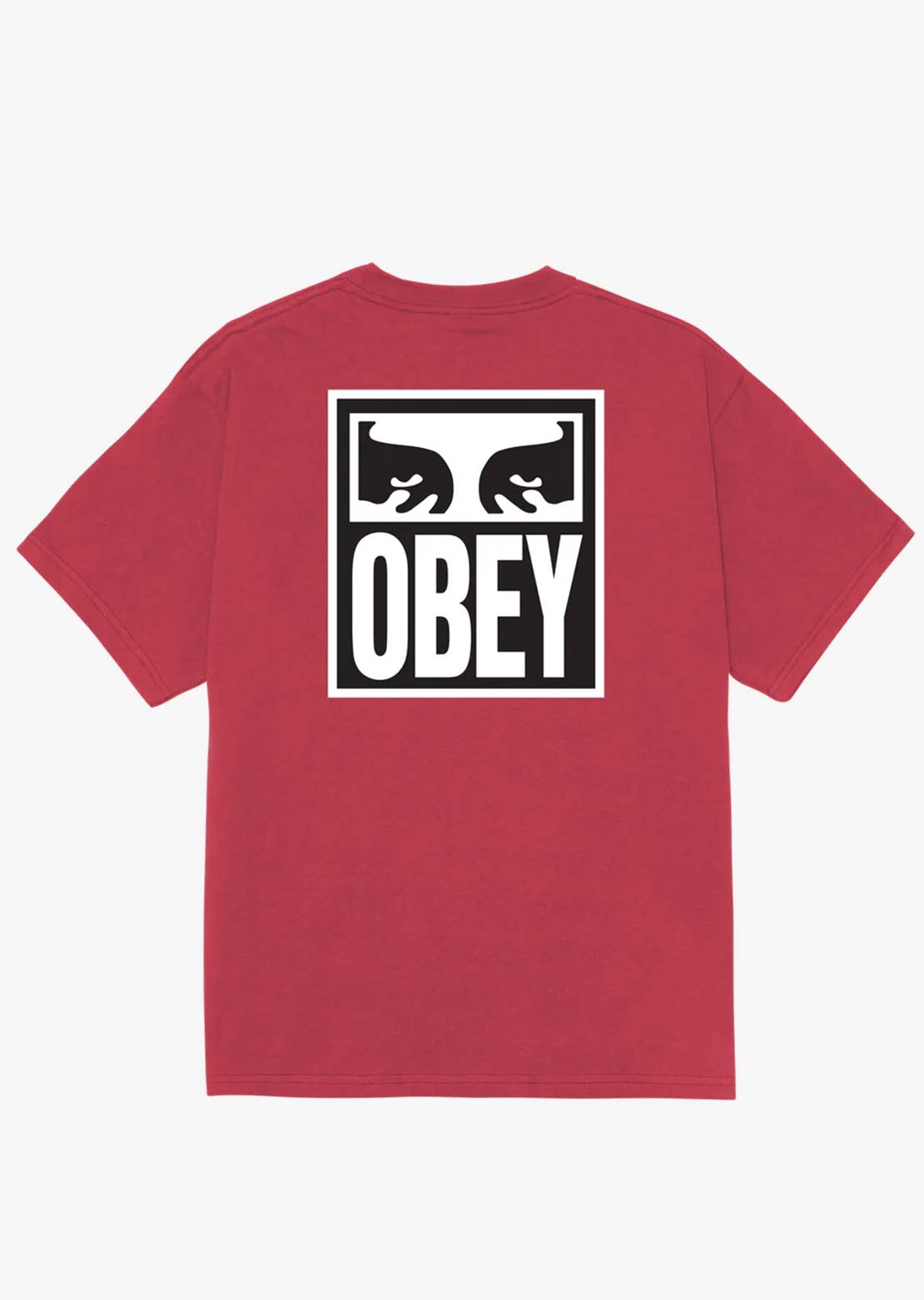 Obey Men's Eyes Icon 2 T-Shirt Mineral Red