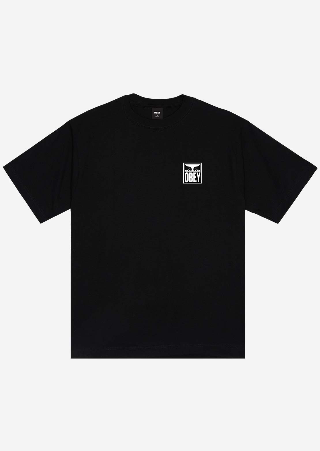 Obey Men's Eyes Icon HW Box T-Shirt Black