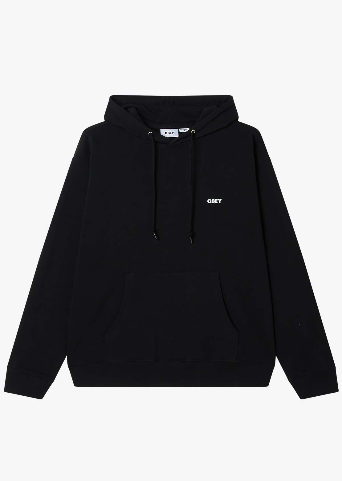 Obey Men's Future Unwritten French Terry Hood Black