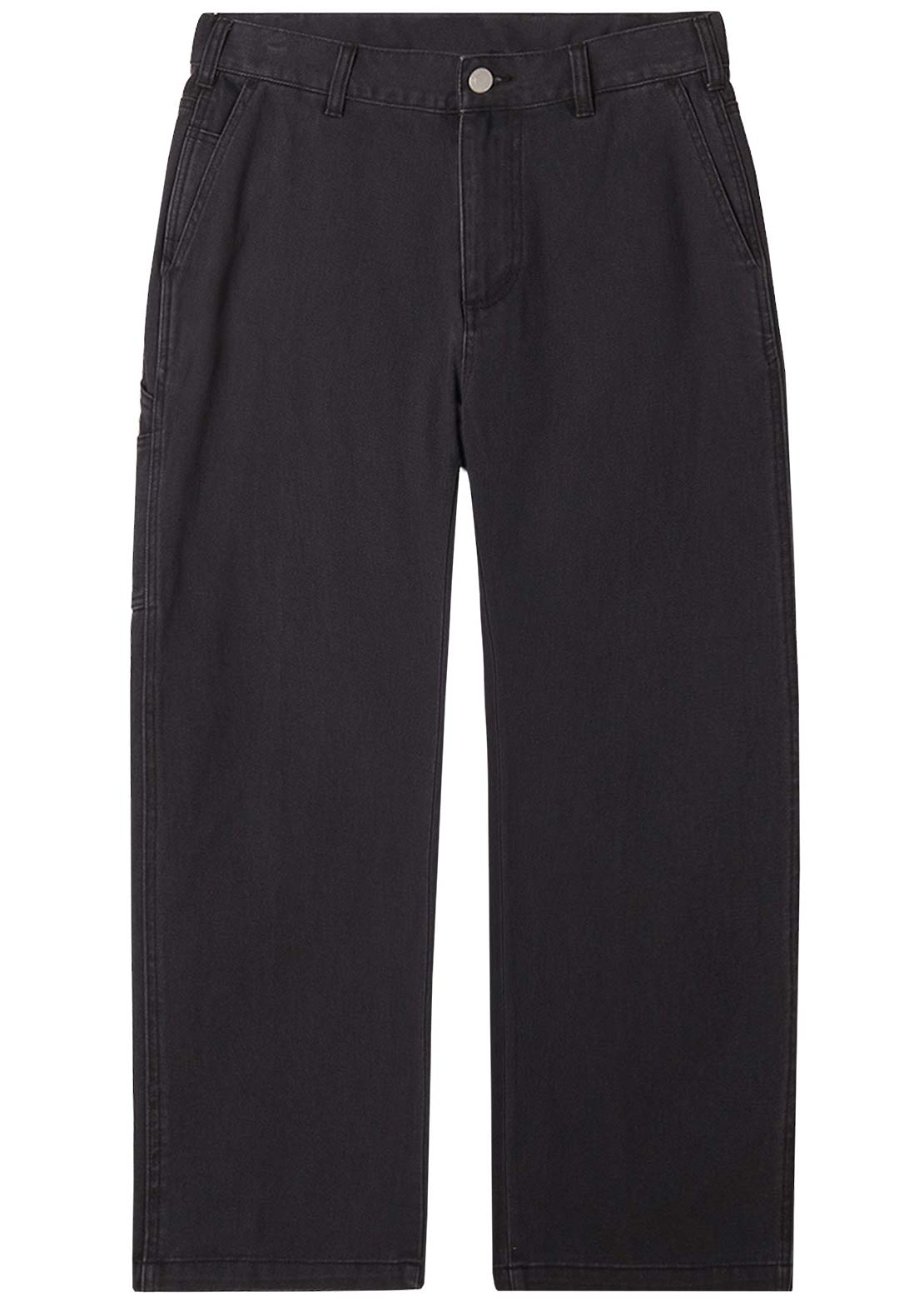 Obey Men's Hardwork Carpenter Denim Pant Black