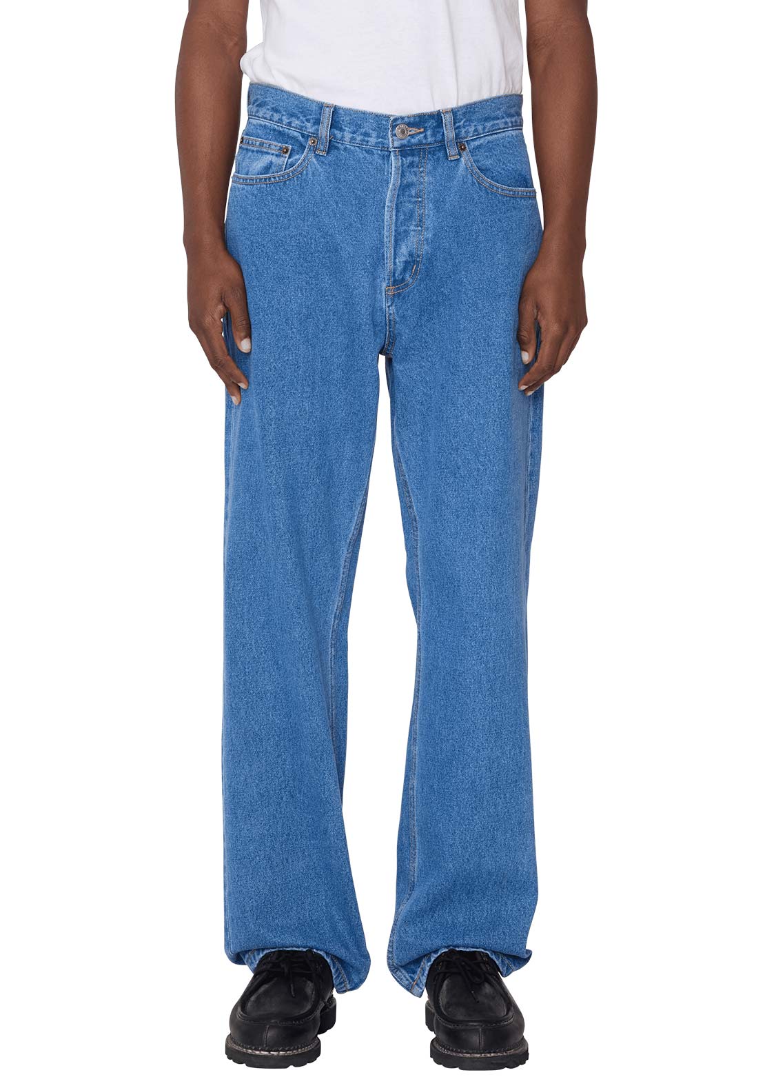 Obey Men's Hardwork Denim Pants Light Indigo