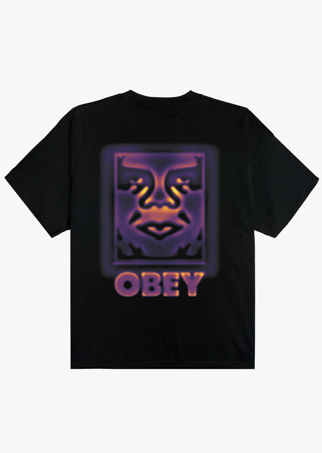 Obey Men's Heat Map Icon HW Box T-Shirt Black