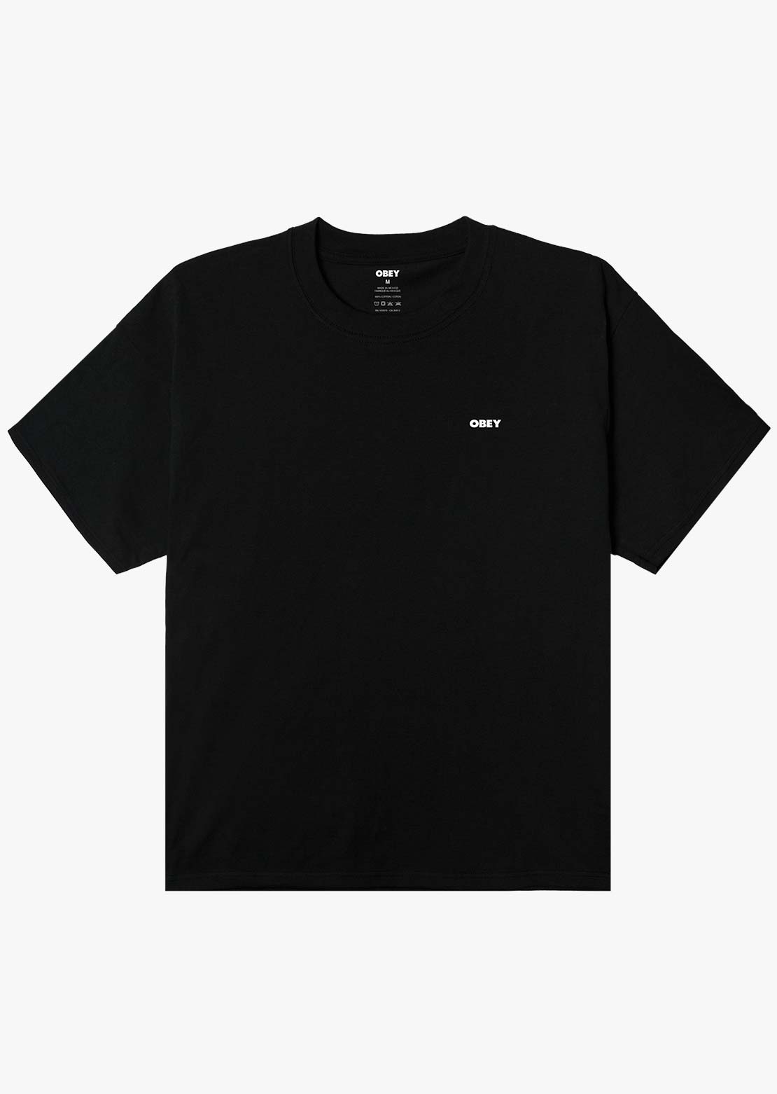 Obey Men's Heat Map Icon HW Box T-Shirt Black