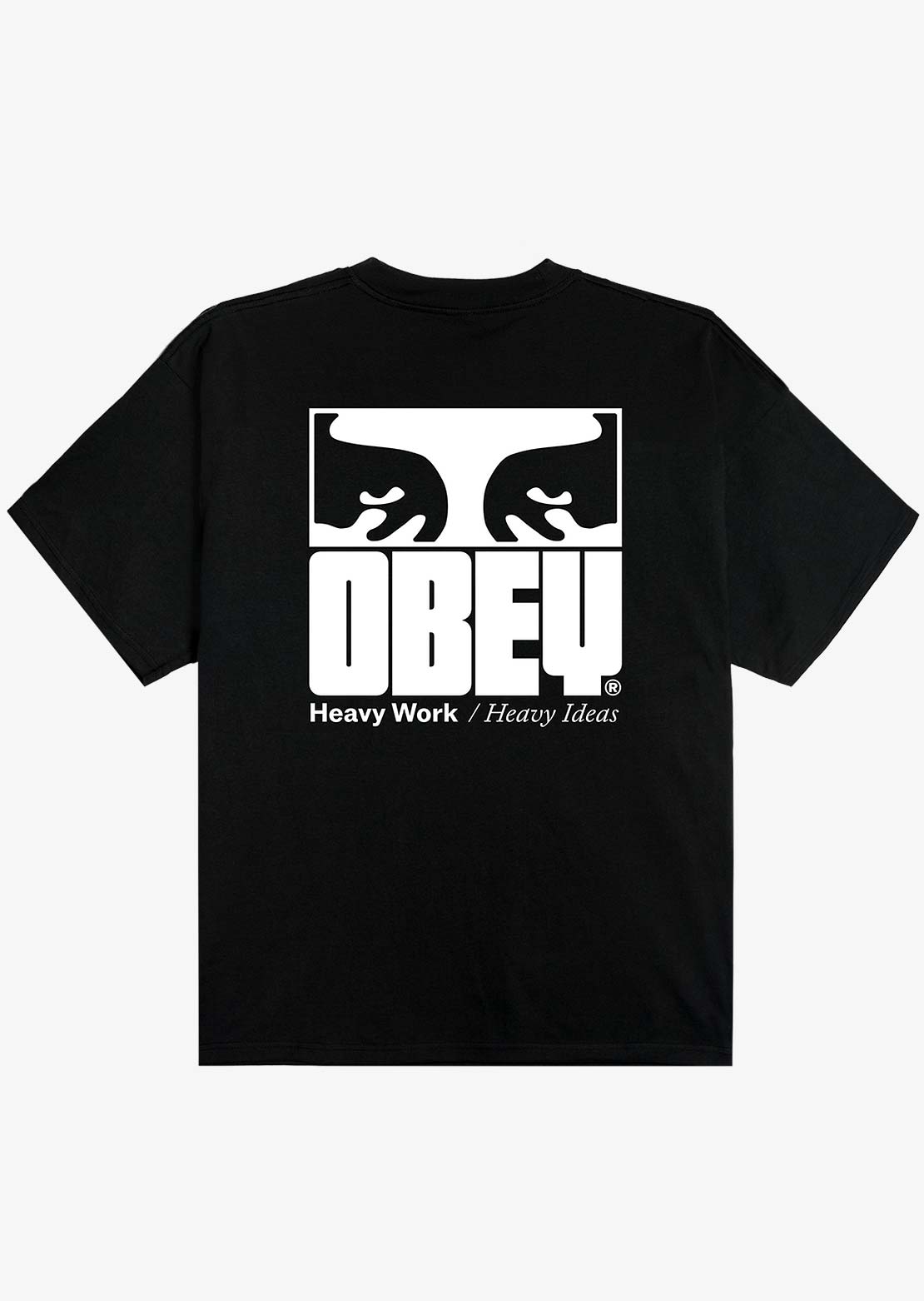 Obey Men's Heavy Ideas HW Box T-Shirt Black