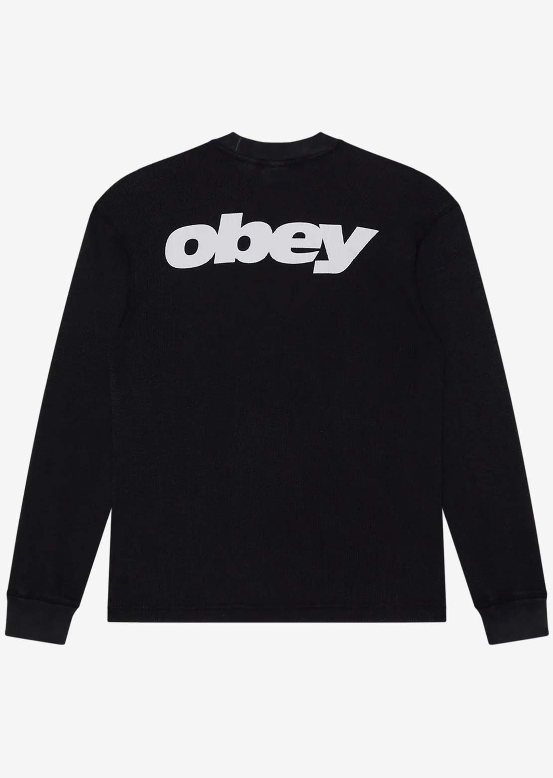 Obey Men's League Thermal Knit Longsleeve