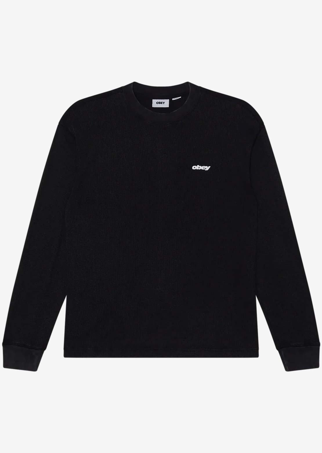 Obey Men's League Thermal Knit Longsleeve