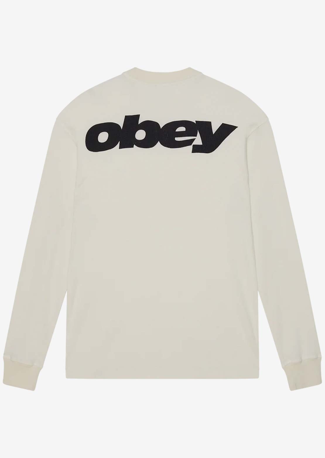 Obey Men's League Thermal Knit Longsleeve
