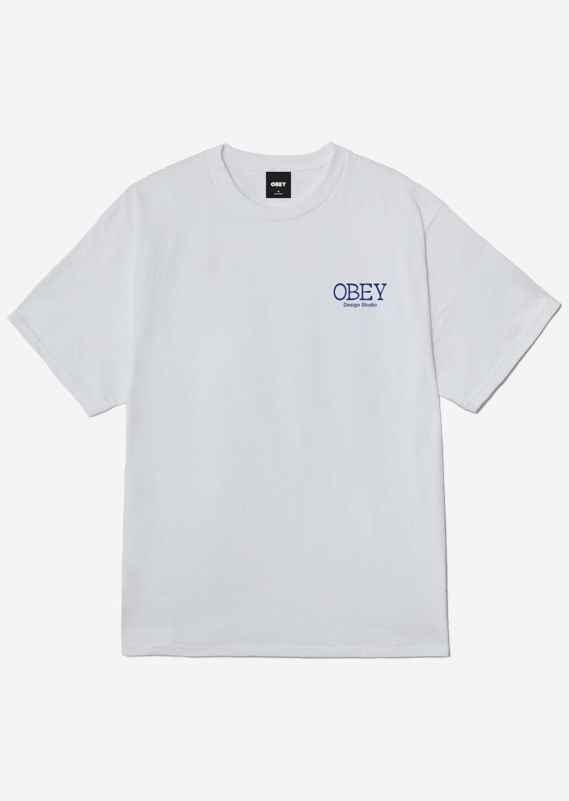 Obey Men's Lucky Cat T-Shirt White