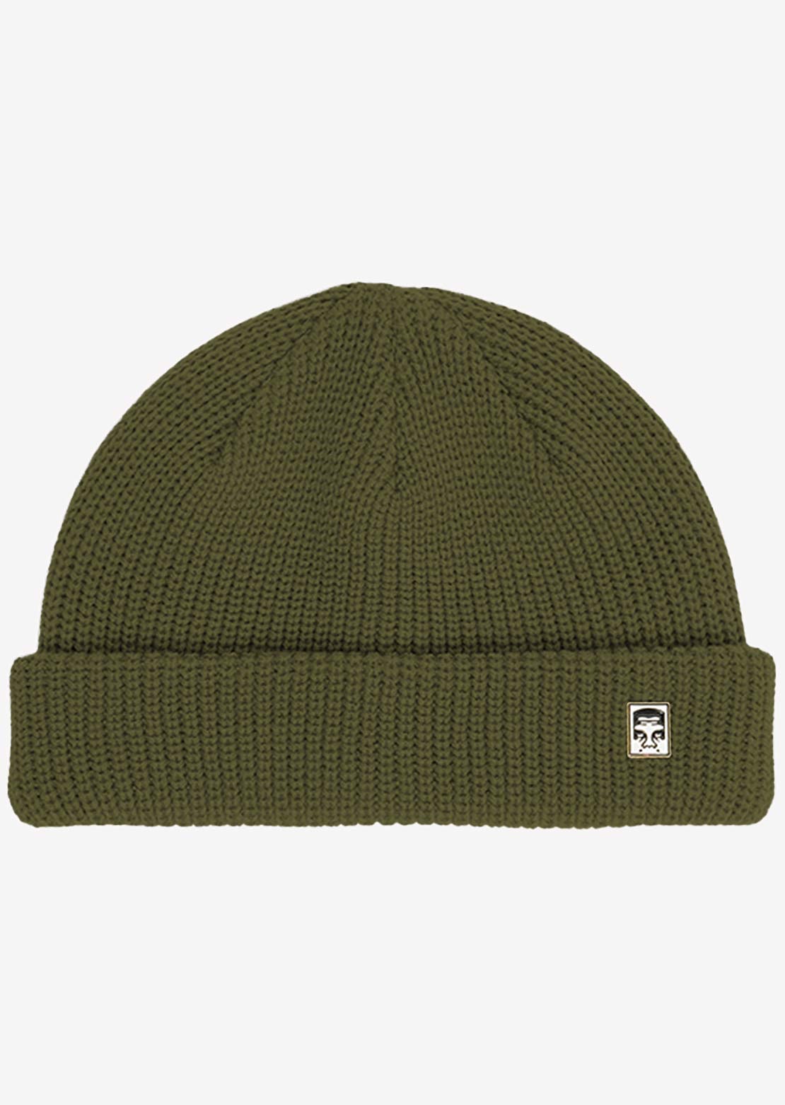 Obey Men's Micro Beanie Moss Green