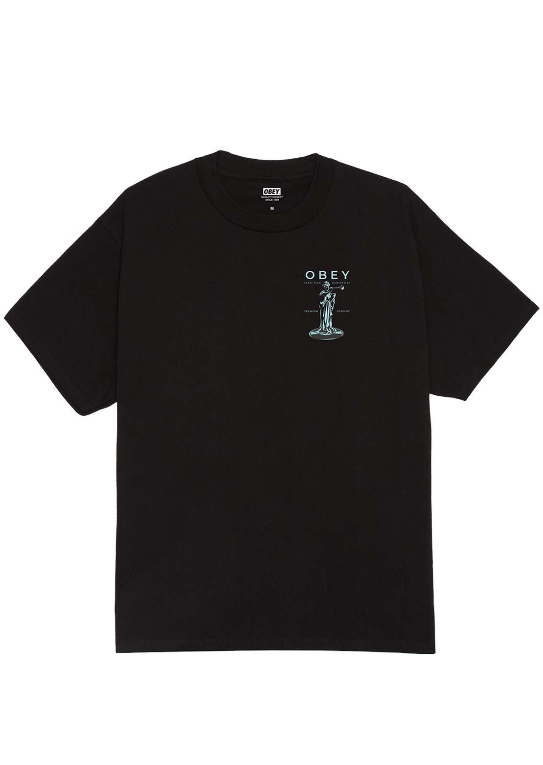 Obey Men&#39;s Premium Sounds T-Shirt Black