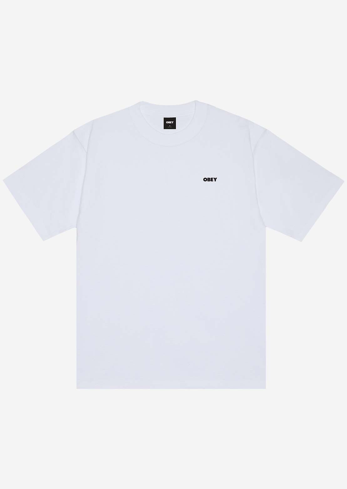 Obey Men's Quarter Eye Icon HW Box T-Shirt White
