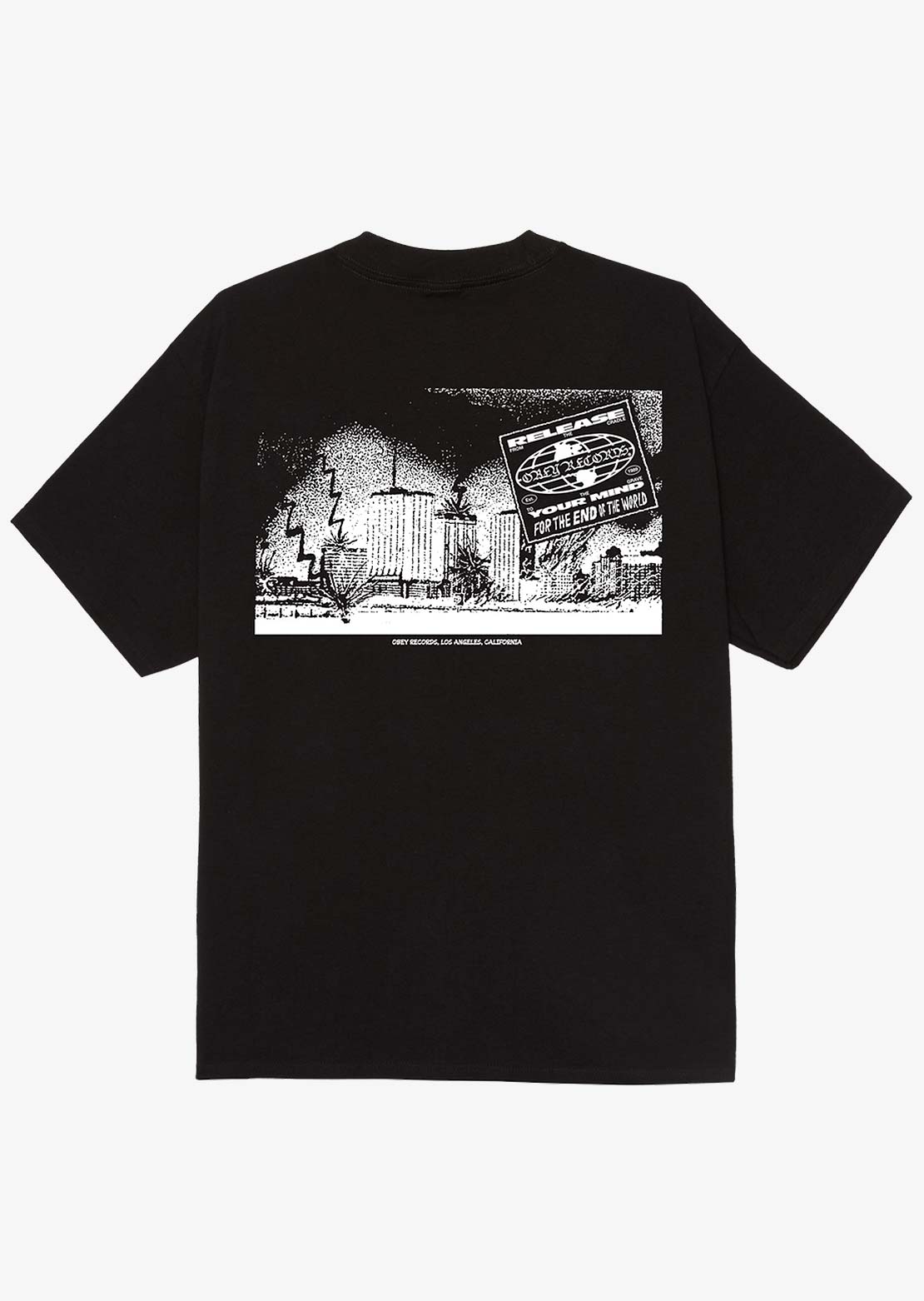 Obey Men's Release Your Mind T-Shirt Black