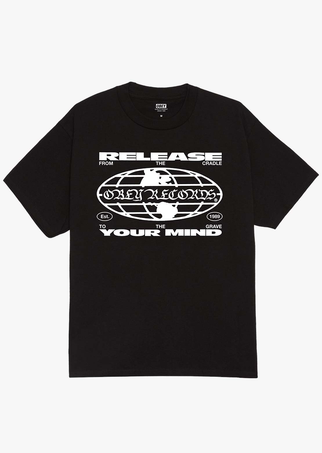 Obey Men's Release Your Mind T-Shirt Black