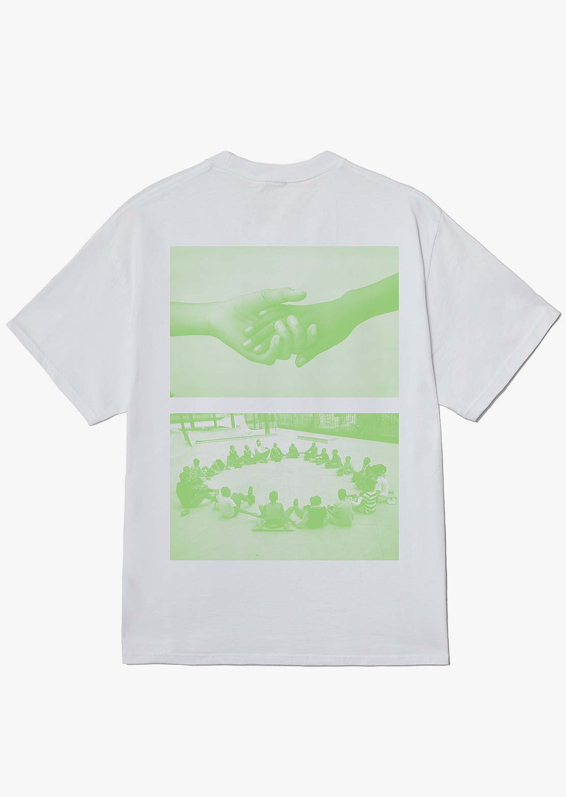 Obey Men's Skateistan Child Photo T-Shirt White